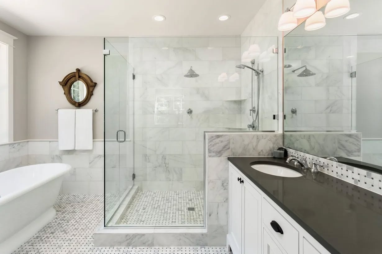 Full Tile Bathroom Renovation